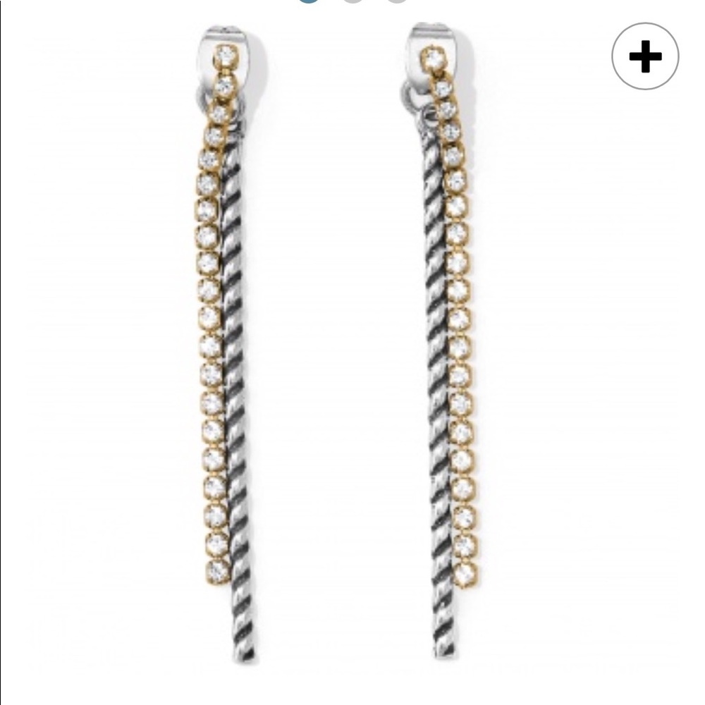 Brighton Neptune's Rings Slim Drop Earrings